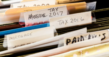 keeping your financial records organized